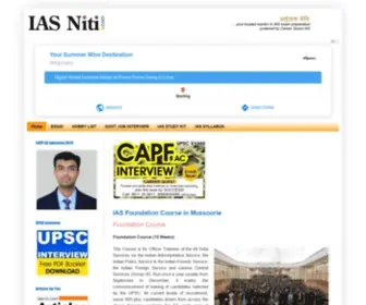 Iasniti.com(IAS Niti) Screenshot