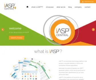 Iaspcentral.com(IASP CENTRAL) Screenshot