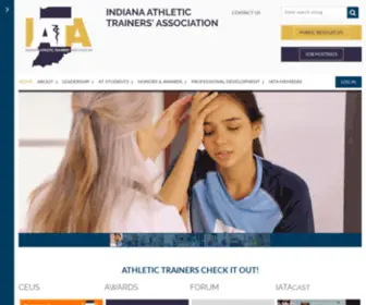 Iata-USA.org(Indiana Athletic Trainers Association) Screenshot