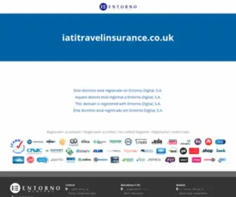 Iatitravelinsurance.co.uk(Travel, study and professional insurance) Screenshot