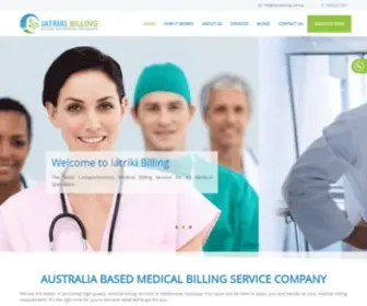 Iatrikibilling.com.au(Medical & Surgical Billing Service Company Melbourne) Screenshot