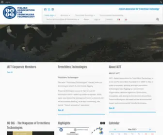 Iatt.it(Italian Association for Trenchless Technology) Screenshot