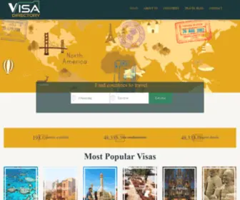 Iavisa.com(World wide travel visas) Screenshot