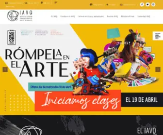 Iavq.edu.ec(Instituto de Artes Visuales Quito) Screenshot
