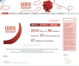 Iawm.international(International Association of Women's Museums) Screenshot
