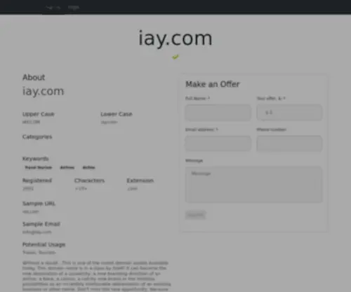 Iay.com(Check out our sponsor) Screenshot