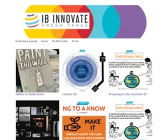 IB-Innovate.com(Fresh Takes on IB Teaching & Learning) Screenshot