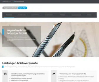 IB-Muenster.de(Startseite) Screenshot