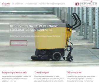 IB-Services.ch(Entreprise de nettoyage) Screenshot
