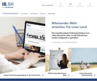 IB-SH.de(Ihre Förderbank) Screenshot