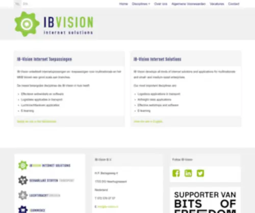 IB-Vision.nl(IB-Vision BV) Screenshot
