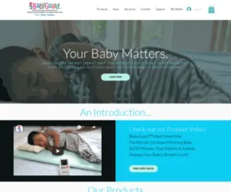 Ibabyguard.com(IBabyGuard International The World's 1st Award Winning Baby Monitor) Screenshot