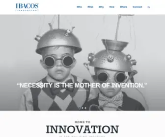 Ibacos.com(The need for better homes) Screenshot