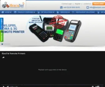 Ibacstel.com(SMS Printer) Screenshot