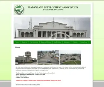 Ibadanlanda.org(Home Page) Screenshot