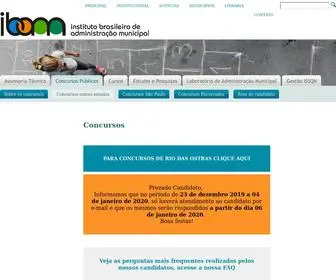 Ibam-Concursos.org.br(IBAM) Screenshot
