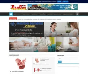 Ibambini.org(Portale informativo sulla gravidanza) Screenshot