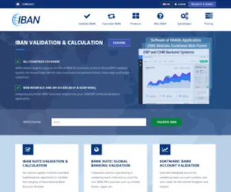 Iban.com(IBAN checker) Screenshot