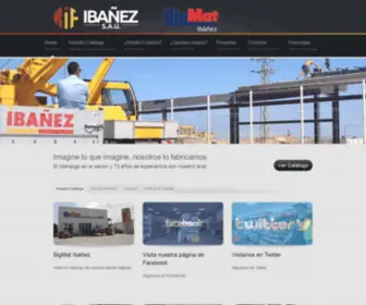 Ibanezejido.com(Ibáñez SA Prefabricados de hormigón) Screenshot