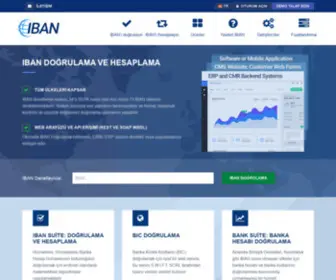 Ibankodu.com.tr(IBAN Denetleyicisi: Uluslararasý Banka Hesap Numarasý doðrulama) Screenshot
