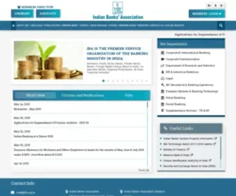 Iba.org.in(Indian Banks' Association) Screenshot