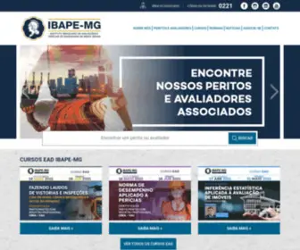 Ibapemg.com.br(IBAPE) Screenshot