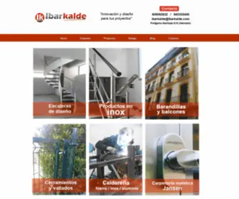 Ibarkalde.com(Herrería) Screenshot