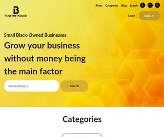 Ibarterblack.com(Barter Black) Screenshot