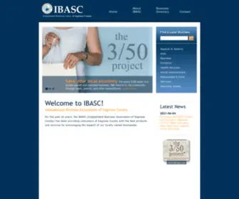 Ibasag.com(Independent Business Association of Saginaw County) Screenshot