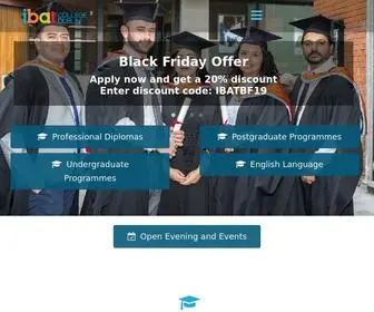 Ibat.ie(IBAT College Dublin) Screenshot