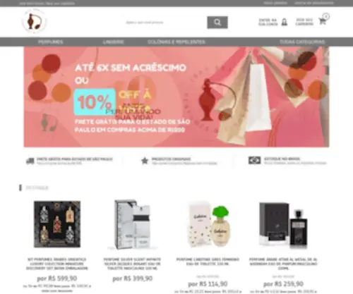 Ibaybrasil.com.br(Perfumes Importados Perfumaria iBay Brasil) Screenshot