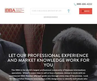 Ibba.org(International Business Brokers Association (IBBA)) Screenshot
