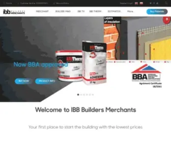 IBB.uk(IBB Builder Merchants) Screenshot