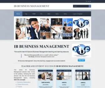 Ibbusinessandmanagement.com(IB Business Management) Screenshot