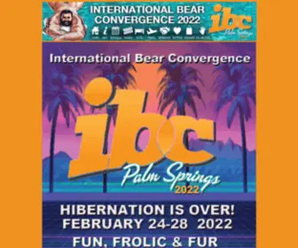 IBC-PS.com(International Bear ConvergencePalm Springs) Screenshot