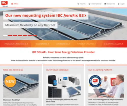 IBC-Solar.cn(IBC SOLAR) Screenshot