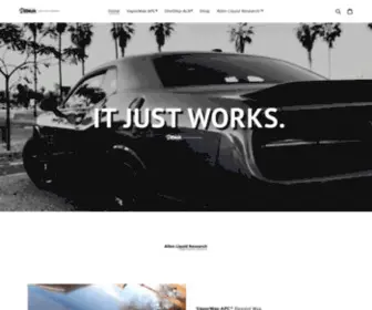 IBC34.com(Alien Liquid Research Automotive) Screenshot