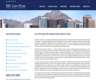 Ibclawfirm.com(The IBC Law Firm) Screenshot