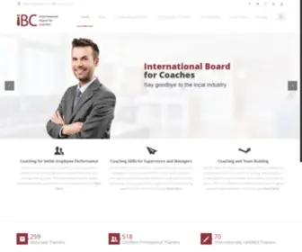 Ibcoaches.com(International Board for Coaches) Screenshot