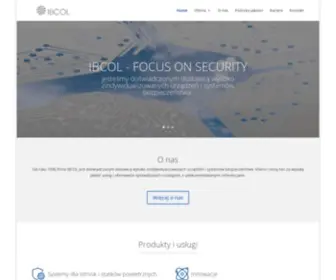 Ibcol.pl(Dostawca wysoko zindywidualizowanych urządzeń i systemów bezpieczeństwa) Screenshot