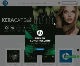 Ibcosmeticos.com(Productos de Cuidado Personal) Screenshot