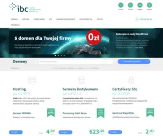 IBC.pl(Domeny, Hosting, Poczta) Screenshot