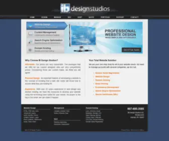 Ibdesignstudios.com(Affordable Website Design) Screenshot