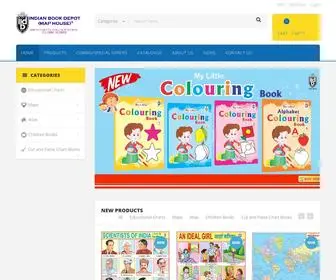 Ibdmaphouse.com(Exporters and Publishers of Educational Charts) Screenshot