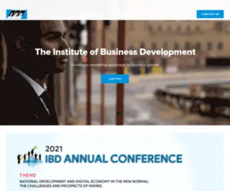 IBD.ng(Building competitive advantage for business development) Screenshot