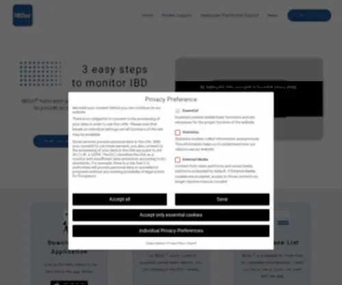 Ibdoc.net(BÜHLMANN IBDoc®) Screenshot