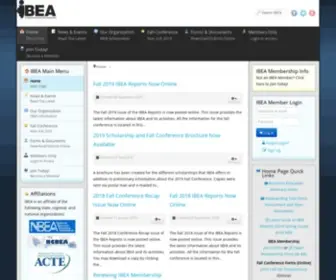 Ibea.org(Illinois Business Education Association) Screenshot