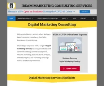 Ibeamconsulting.com(Digital Marketing Consulting Services) Screenshot