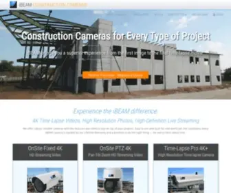 Ibeamsystems.com(Time-lapse & Construction Cameras) Screenshot