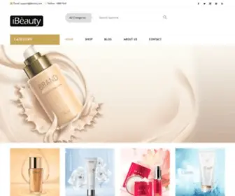 Ibeauty.com(Professionally Formulated Dermatologic Solutions) Screenshot